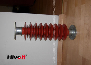Polimerowy izolator słupkowy w kolorze czerwonym, izolator słupkowy 46kv do przełączników