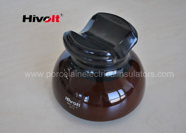 ANSI Standardowe izolatory typu 55-4 Pin Brown Color With Radio Free Glaze