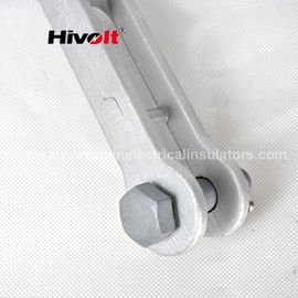 Aluminiowy zacisk sprzętowy linii przesyłowej z ocynkowaną stalową śrubą i nakrętką